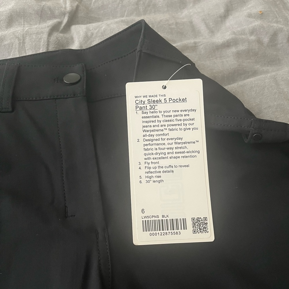 NWT City Sleek Pant